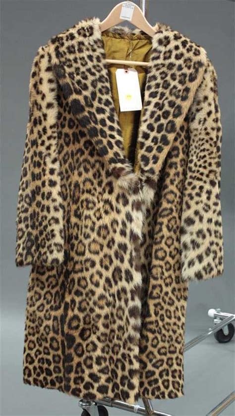 leopard fur coat long|vintage genuine leopard fur coat.